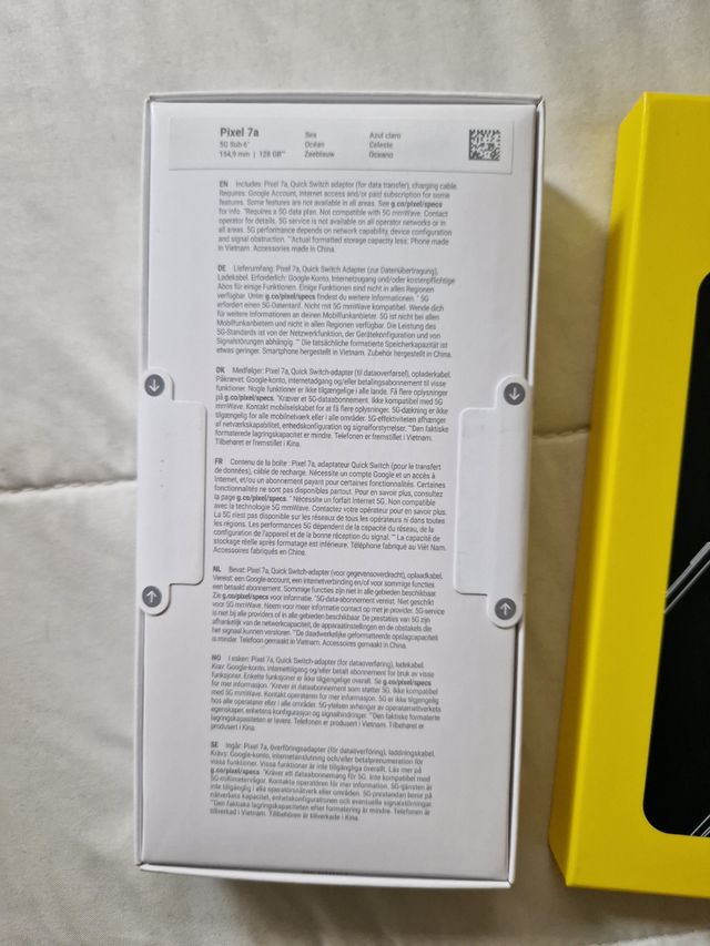 Google pixel 7a + cristal templado 