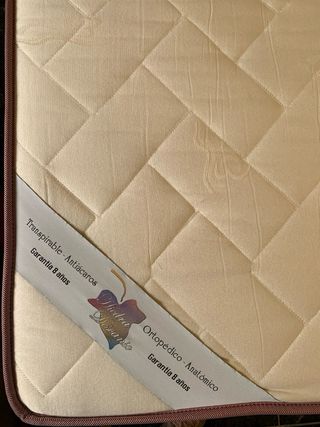 Cama: colchón + somier