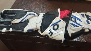 Guantes de piel de moto XXL