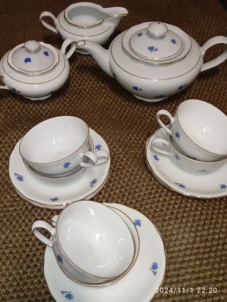 Servizio da thè Kahla vintage 6/9 tazze