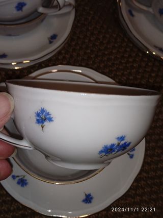 Servizio da thè Kahla vintage 6/9 tazze