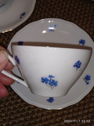 Servizio da thè Kahla vintage 6/9 tazze