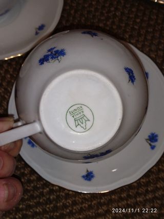 Servizio da thè Kahla vintage 6/9 tazze