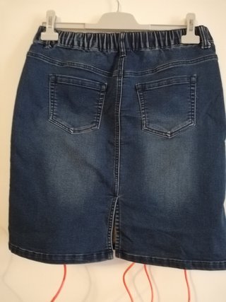 Falda denim marca woman essentials