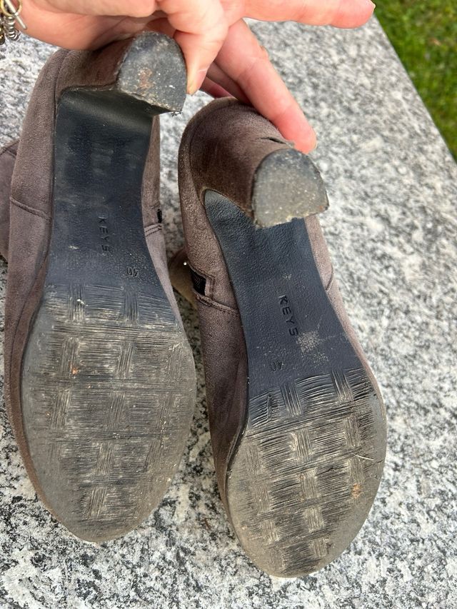 Keys tronchetti camoscio