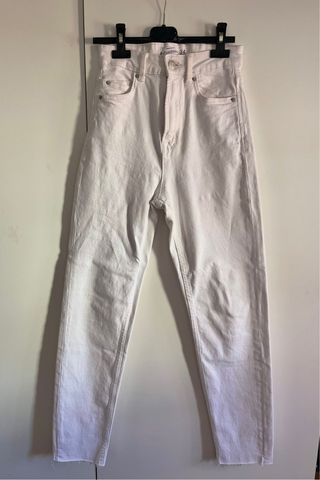 Pantalón vaquero blanco