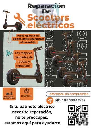 Reparación de patinete eléctricos