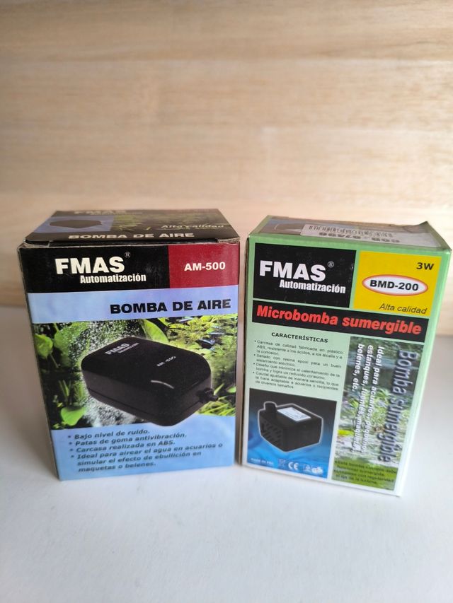 Bomba de aire y sumergible