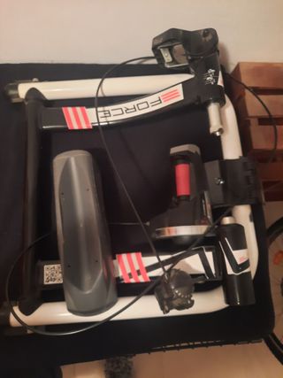 Rodillo y soporte bici