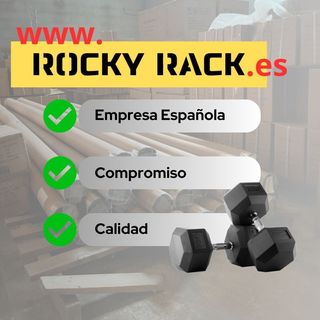 KIT MANCUERNAS Pesas Hexagonales Gimnasio Gym
