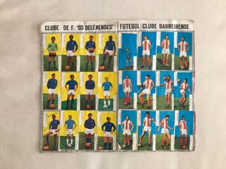 Caderneta Cromos Equipas Futebol 71/72 completa
