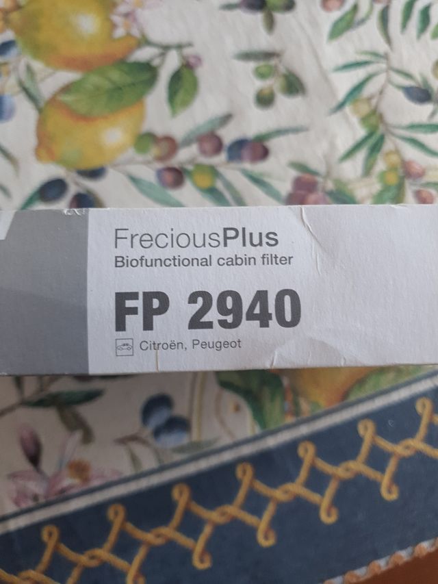 Filtro aria abitacolo auto