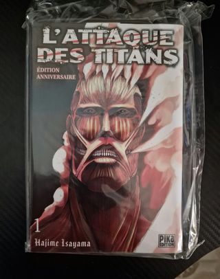 L'Attaque des Titans T01 Edition Anniversaire