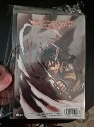 L'Attaque des Titans T01 Edition Anniversaire