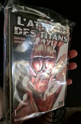 L'Attaque des Titans T01 Edition Anniversaire