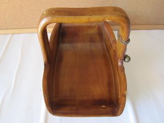 Cestino in legno vintage cesto portafrutta centrot