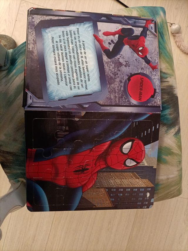 Mi libro puzzle Spiderman