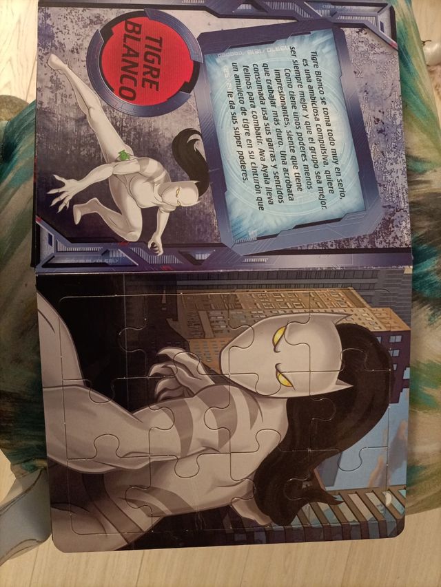 Mi libro puzzle Spiderman