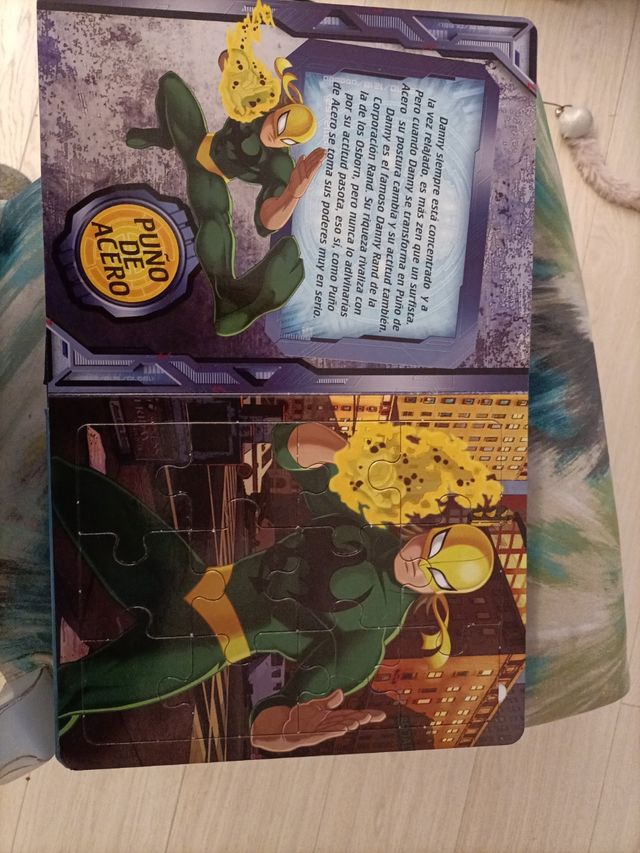 Mi libro puzzle Spiderman