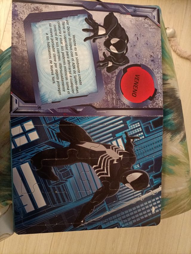 Mi libro puzzle Spiderman