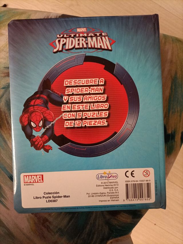 Mi libro puzzle Spiderman