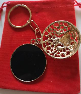 Porta chaves leopardo