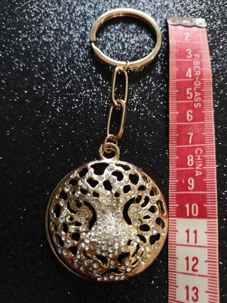 Porta chaves leopardo
