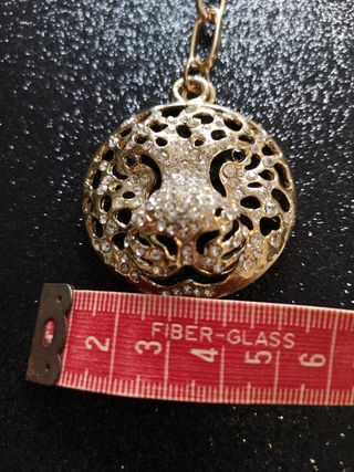 Porta chaves leopardo