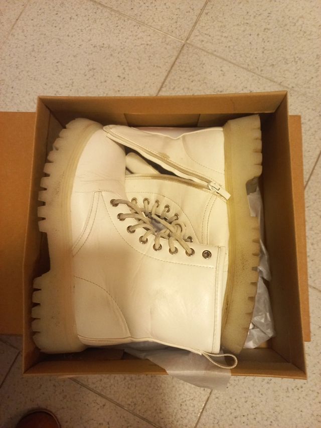 Botas blancas