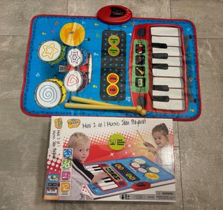 Juguete alfombra Music Jam piano y tambores