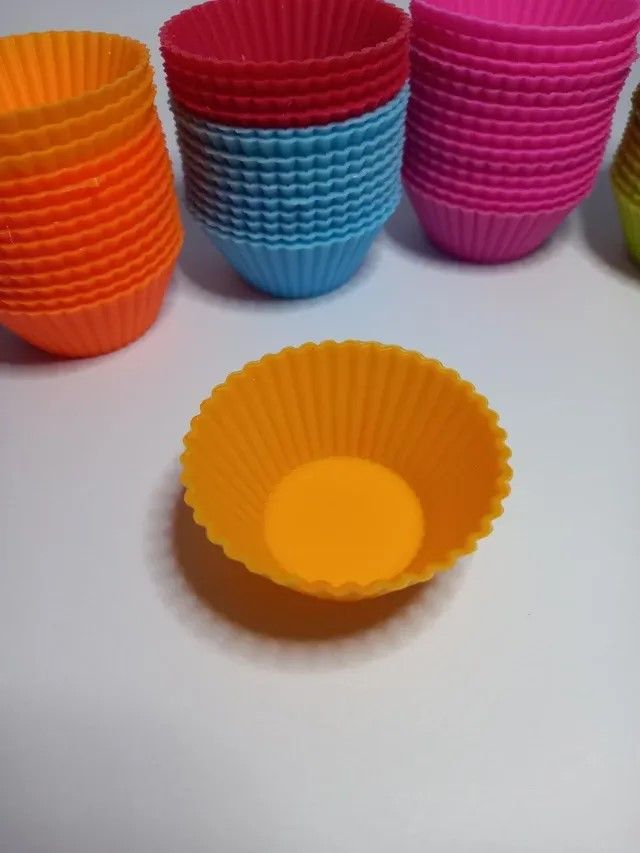 56 Moldes silicona muffins cupcake