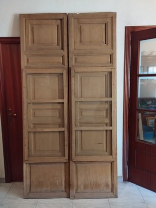 Juego de Ventanales Antiguos Madera