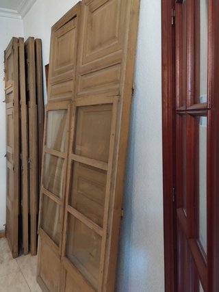 Juego de Ventanales Antiguos Madera