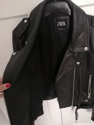 Chaqueta de piel