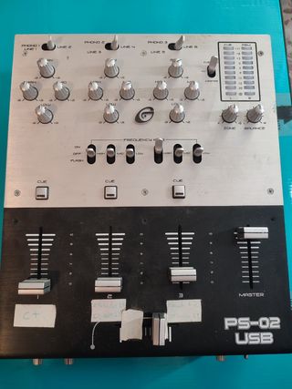 Mesa de mezclas PS 02 USB