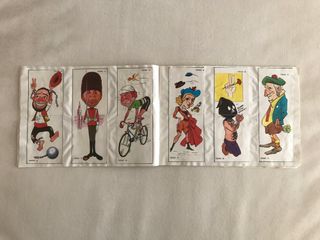 Caderneta Cromos Hippy chicletes May 1974 completa