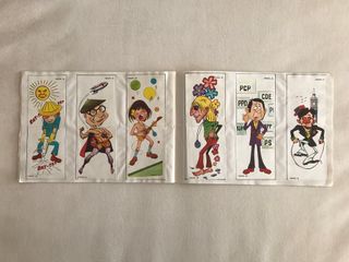 Caderneta Cromos Hippy chicletes May 1974 completa