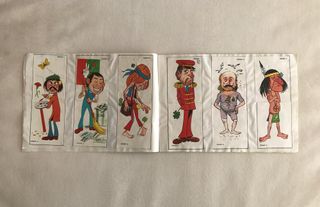 Caderneta Cromos Hippy chicletes May 1974 completa