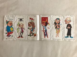 Caderneta Cromos Hippy chicletes May 1974 completa