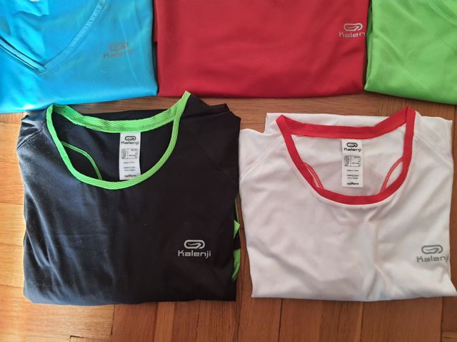 Set magliette  sportive Kalenji taglia L