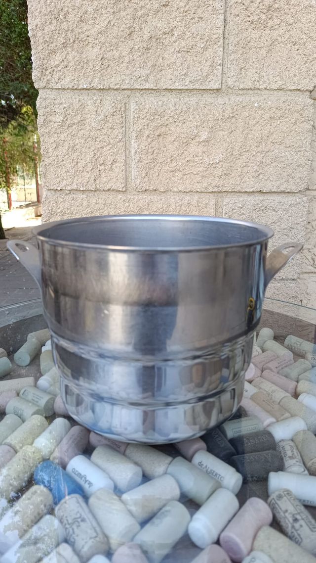 Bottiglia di champagne in acciaio inossidabile,