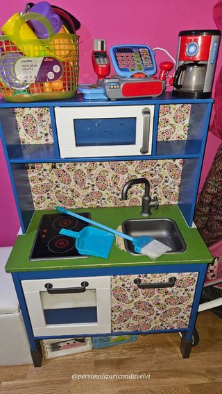 Cocinita ikea personalizada