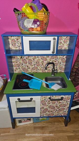 Cocinita ikea personalizada