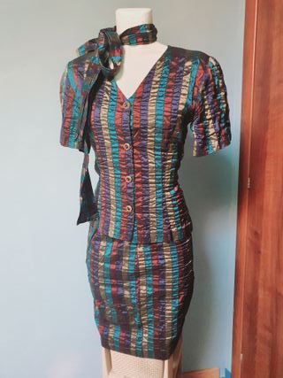 Tailleur vintage anni 70 Sartoriale tg 42