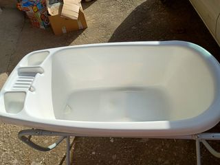Bañera bebe con patas