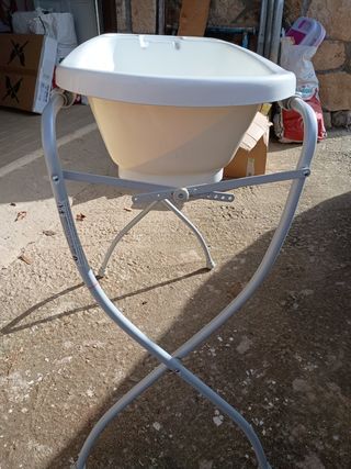 Bañera bebe con patas
