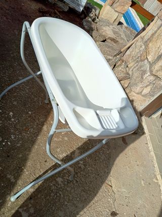 Bañera bebe con patas