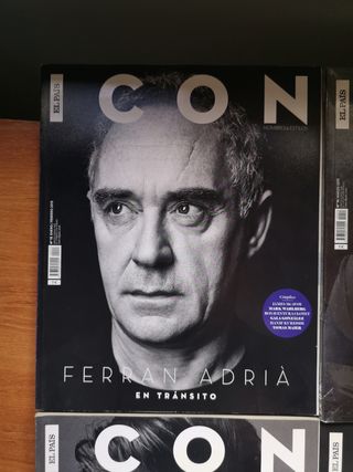 Lote de revistas ICON de El País