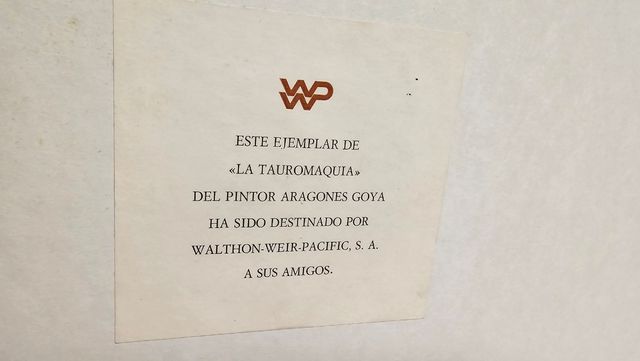 Estudio preliminar tauromaquia