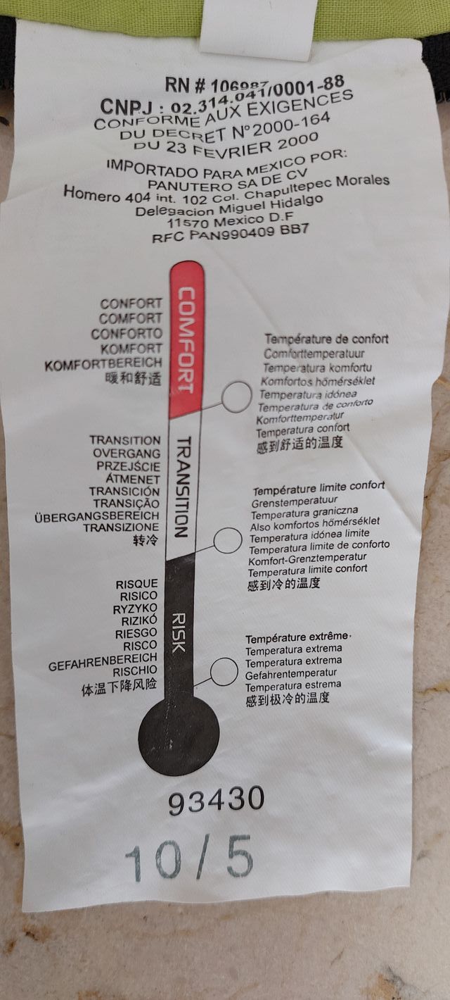 Saco de dormir niño Quechua S20 8º C